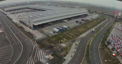 某市機(jī)場物流中心全景監(jiān)控項目案例之一圖片